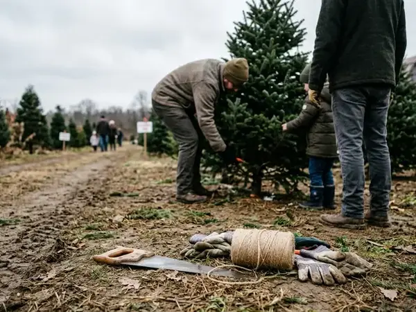 The Case for Slowing Down When You Visit a Christmas Tree Farm